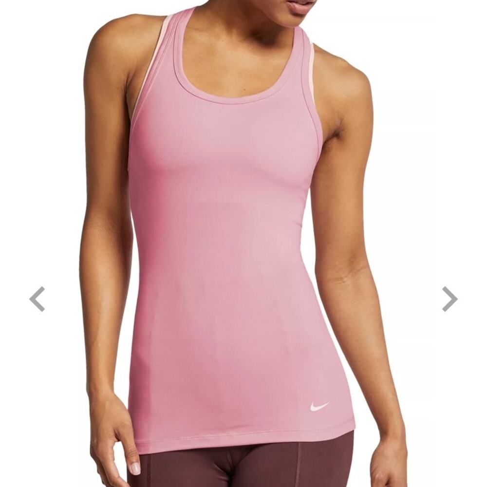 NWT Nike Plus Size Dri Fit Pink Tank Top Wmns XXL Athleisure Lounge